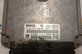 0281010269 Блок управления двигателем Opel Vectra B Арт e12589977, вид 1