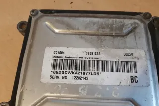 09391283 Блок управления двигателем Opel Vectra C  Арт e12589952, вид 3