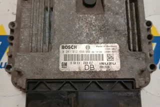 0281012694 Блок управления двигателем Opel Astra H Арт e12589610, вид 2