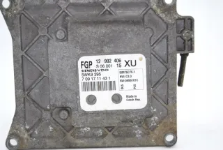 12992406 5WK9395 7091711431 Блок управления двигателем Opel Astra H Арт e12589599, вид 4