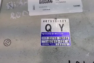 407913121 Блок управления двигателем Nissan Almera N16 Арт e12589356, вид 1