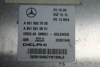 A6519007600 Блок управления двигателем Mercedes B W246 Арт e12589105, вид 5