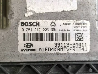0281017206 Блок управления двигателем Hyundai i30 FD Арт e12588795, вид 4