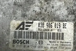 038906019BE Блок управления двигателем Ford Galaxy 3 Арт e12588634, вид 1
