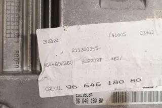 9664618080 Блок управления двигателем Citroen C4 1 Арт e12588207, вид 4
