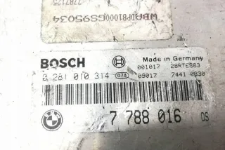 0281010314 Блок управления двигателем BMW 5 E39 Арт e12587408, вид 6
