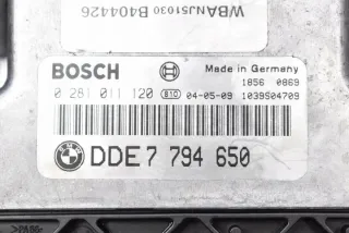 7794650 Блок управления двигателем BMW 5 E60/E61 Арт e12587353, вид 7