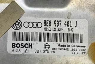 8E0907401J Блок управления двигателем Audi A6 C5 (S6,RS6) Арт e12586561, вид 1