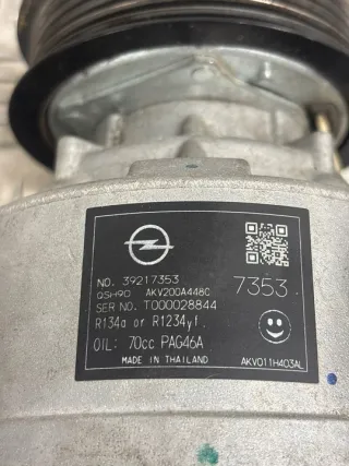 39217353 Компрессор кондиционера Opel Astra K Арт e12578704, вид 7