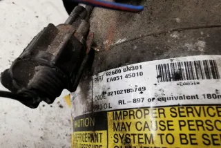 92600BN301 Компрессор кондиционера Nissan Almera Tino Арт e12578564, вид 6