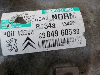 9684960580 Компрессор кондиционера Citroen C4 1 Арт e12577217, вид 3