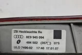 8E9945094 Фонарь задний левый Audi A4 B7 Арт e12575551, вид 1