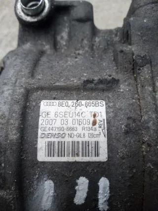 8E0260805BS Компрессор кондиционера Audi A4 B7 Арт e12575168, вид 2