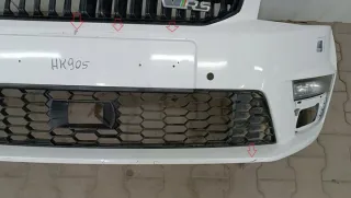 5E0807221F Бампер передний Skoda Octavia A7 Арт e12570429, вид 6