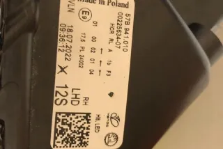 57B941010 Фара правая Skoda Kodiaq Арт e12568071, вид 1