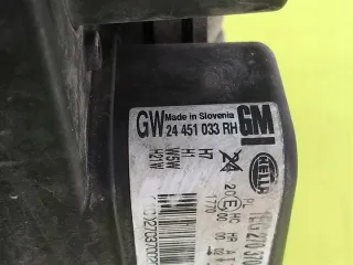 2004-2013 1EG27037002 Фара правая Opel Astra H Арт e12566636, вид 3