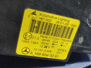 A1698200261 Фара правая Mercedes A W169 Арт e12565734, вид 5