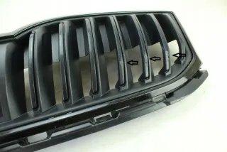 5E0853653A Решетка радиатора Skoda Octavia A7 Арт e12560829, вид 2