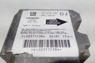 24416701DJ Блок AirBag Opel Vectra B Арт e12558488, вид 2