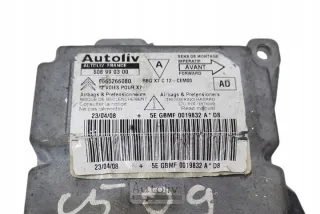 9665266080 Блок AirBag Citroen C5 1 Арт e12558129, вид 3