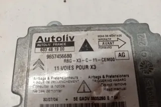 603481900 Блок AirBag Citroen C5 2 Арт e12558119, вид 3