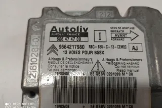 9664217980 Блок AirBag Citroen C4 1 Арт e12558054, вид 3