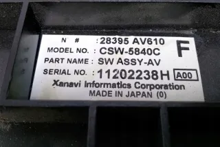 28395AV610 Блок управления (другие) Nissan Primera 12 Арт e12556098, вид 2