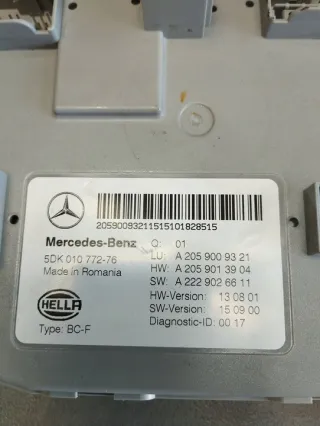 A2059009321 5DK01077276 Блок управления (другие) Mercedes GLC X253 Арт e12555953, вид 2