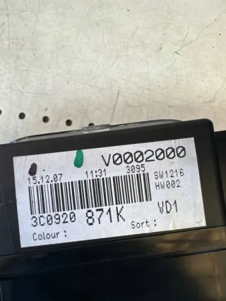 3C0920871K Щиток приборов (приборная панель) Volkswagen Passat B6 Арт e12554626, вид 4