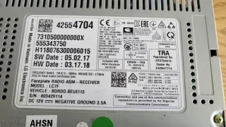 42554704 39131101 Блок навигации Opel Adam Арт e12553009, вид 3