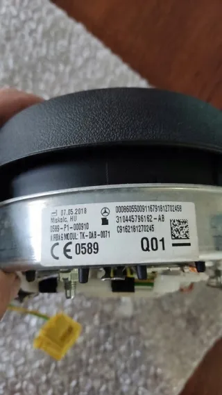 A0008608300 0008607100 0008605500 Подушка безопасности Mercedes B W247 Арт e12542300, вид 3