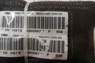 9655047480 Подушка безопасности Citroen C4 2 Арт e12540147, вид 1