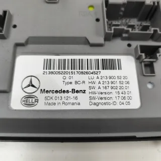 A2139005220 Блок комфорта Mercedes E W213 Арт e12538091, вид 7