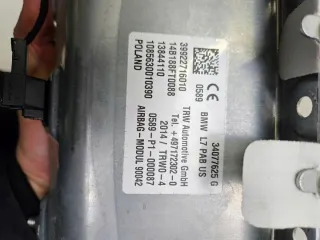 72129227160 Подушка безопасности BMW 1 F20/F21 Арт e12537645, вид 3