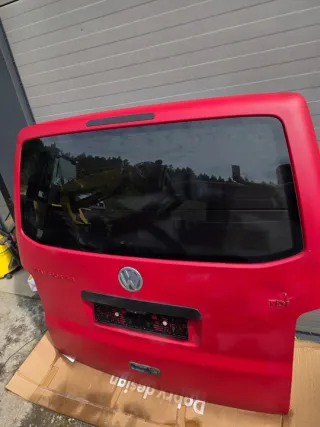  Крышка багажника (дверь 3-5) Volkswagen Transporter T5 Арт e12527406, вид 1