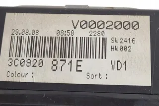3C0920871E Щиток приборов (приборная панель) Volkswagen Passat B6 Арт e12526088, вид 3