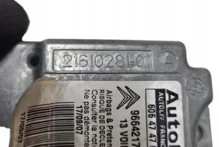9664217980 Блок AirBag Citroen C4 2 Арт e12524582, вид 2
