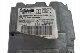 9664217980 Блок AirBag Citroen C4 2 Арт e12524582, вид 3