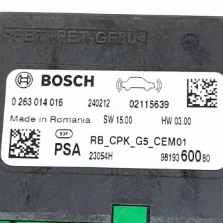 9819360080 Блок управления (другие) Citroen C5 Aircross Арт e12523204, вид 6