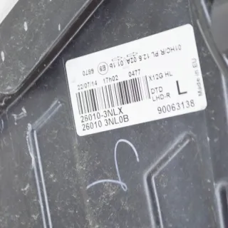 260103NL0B Фара правая Nissan Leaf 1 Арт e12521735, вид 7