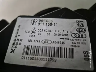 4G0941005 Фара левая Audi A6 C7 (S6,RS6) Арт e12520665, вид 5