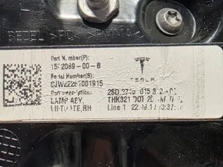1502089-00-B Фонарь задний правый Tesla model 3 Арт e12519003, вид 5