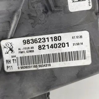 9836231180 Фонарь задний правый Peugeot 3008 2 Арт e12518691, вид 5