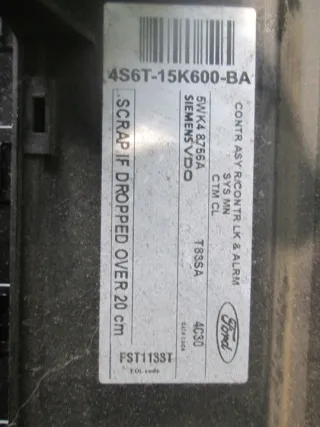 4S6T-15K600-BA Блок предохранителей Ford Fusion 1 Арт e12517374, вид 4