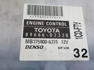 MB1758006374 Блок управления двигателем Toyota Corolla E120 Арт e12514443, вид 4