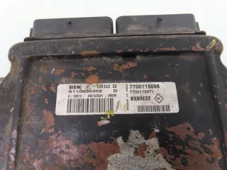 S110030302D 7700115096 Блок управления двигателем Renault Megane 1 Арт e12513970, вид 5
