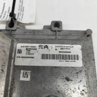 9832694580 Блок управления двигателем Peugeot 2008 Арт e12513559, вид 8