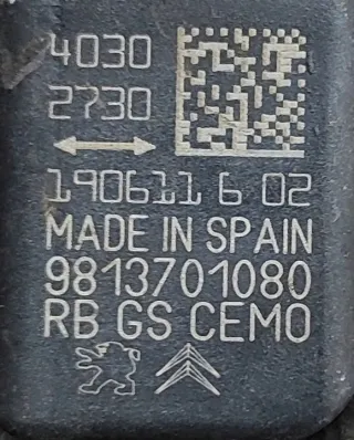 9813701080 Датчик удара Citroen DS7 Crossback Арт e12507322, вид 7