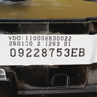 09228753EB Щиток приборов (приборная панель) Opel Astra G Арт e12498011, вид 3
