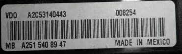 A2515404111 A2514420321 A2515408947 Щиток приборов (приборная панель) Mercedes R W251 Арт e12497865, вид 5
